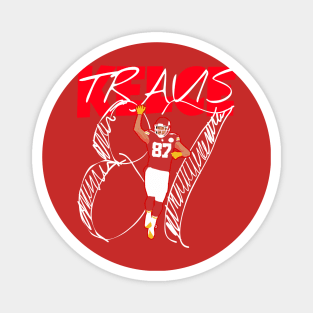 Patrick mahomes and Travis kelce Magnet